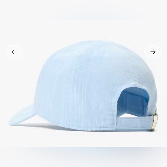 Kate Spade Logo Baseball Hat Light Blue NWT - Picture 2 of 5